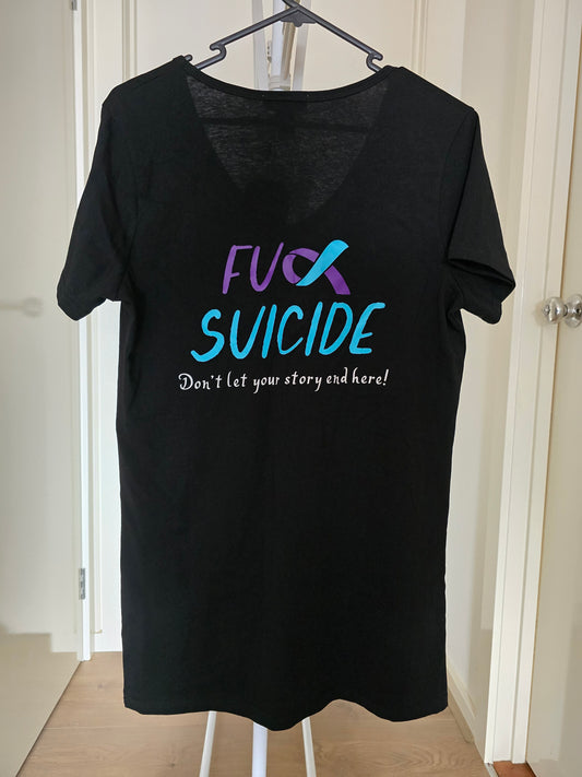 Medium Women's V-neck Tee