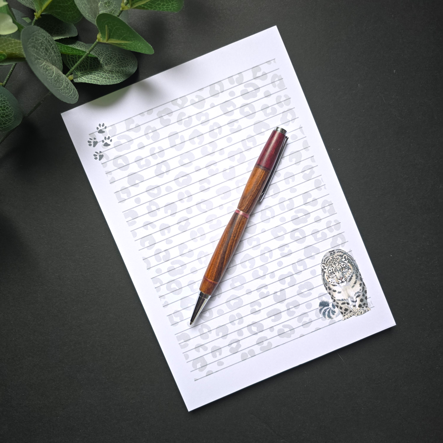 Snow Leopard A5 Notepad