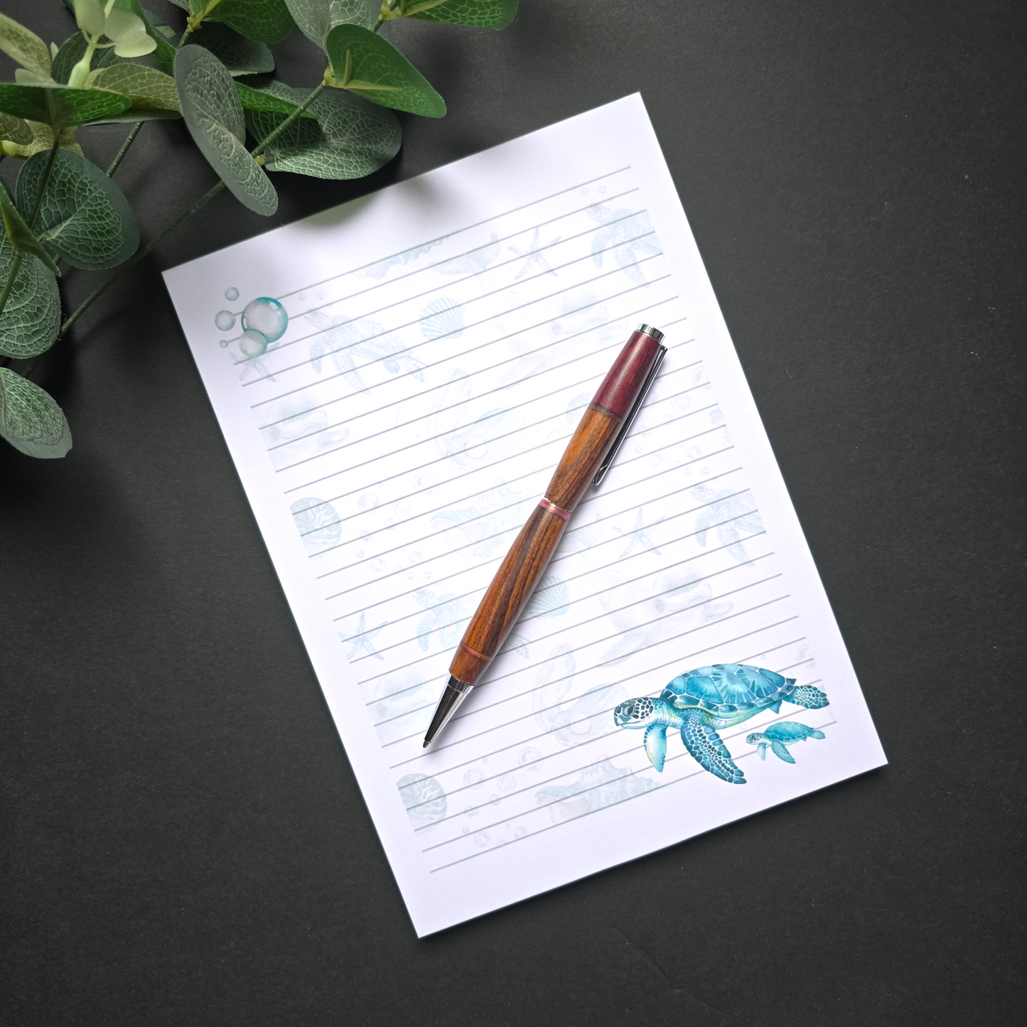 Turtle A5 Notepad