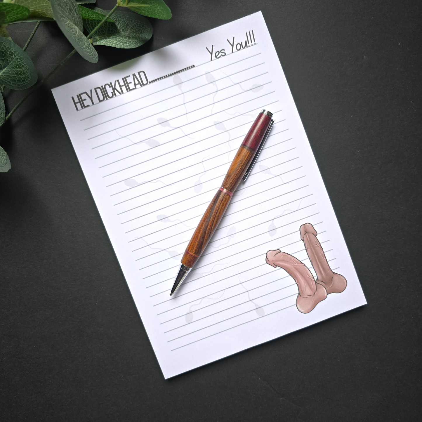 D*ckhead A5 Notepad