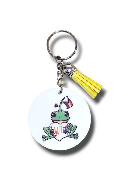 United Frog Keyring