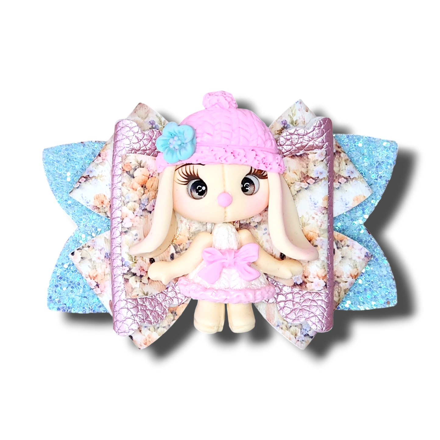 Bunny Hat Clay Bow