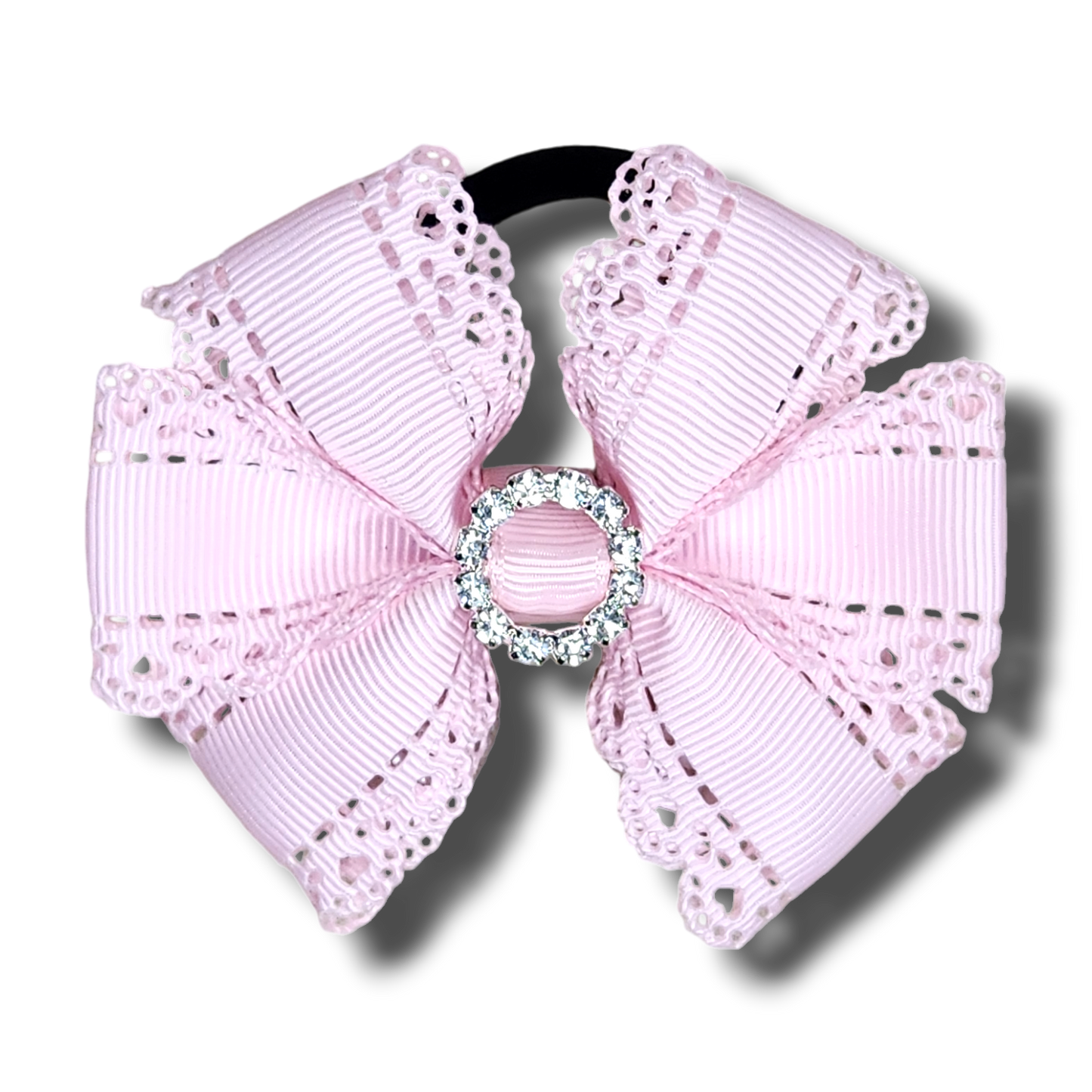 Baby Pink Gem Hair Tie