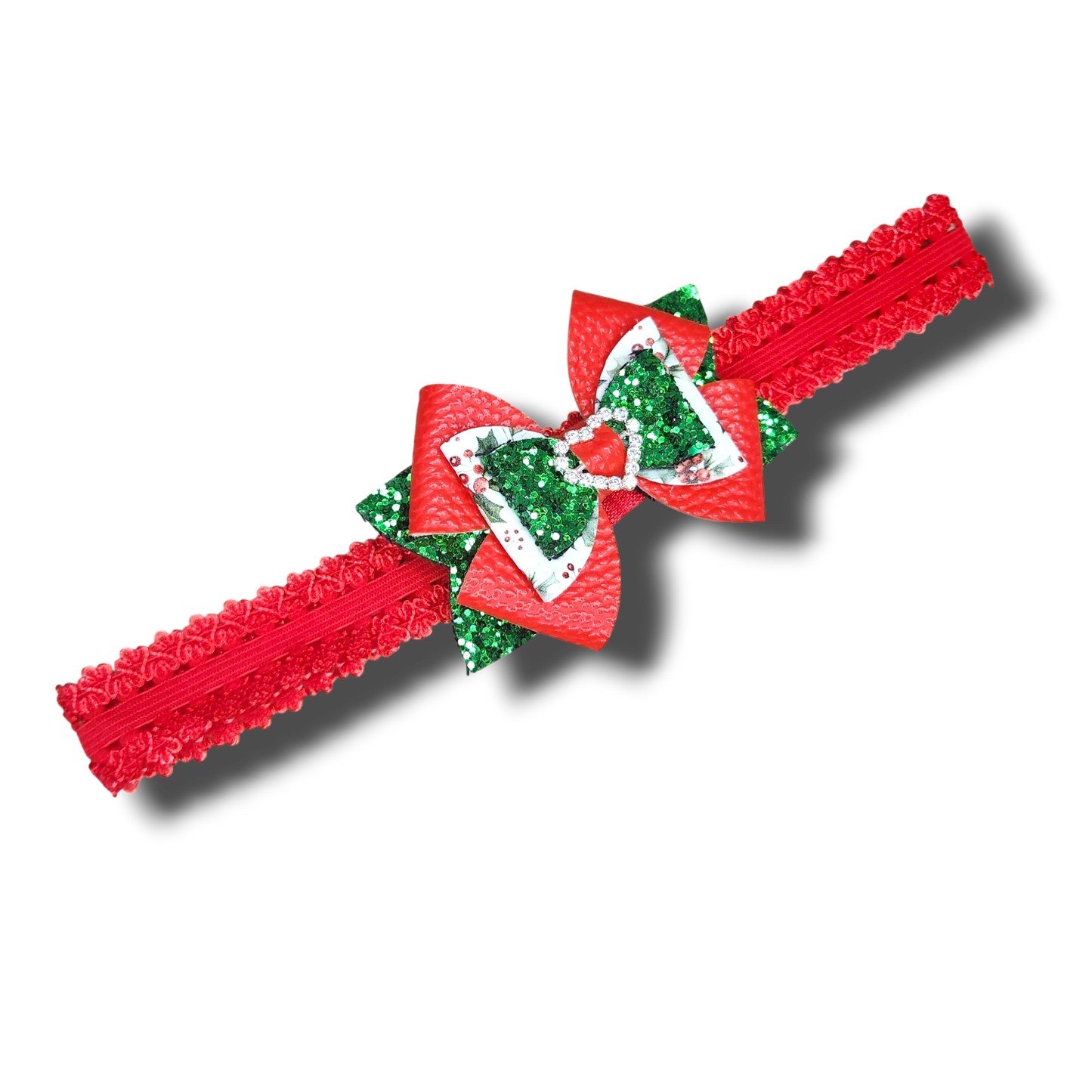 Xmas Holly Interchangeable Headband