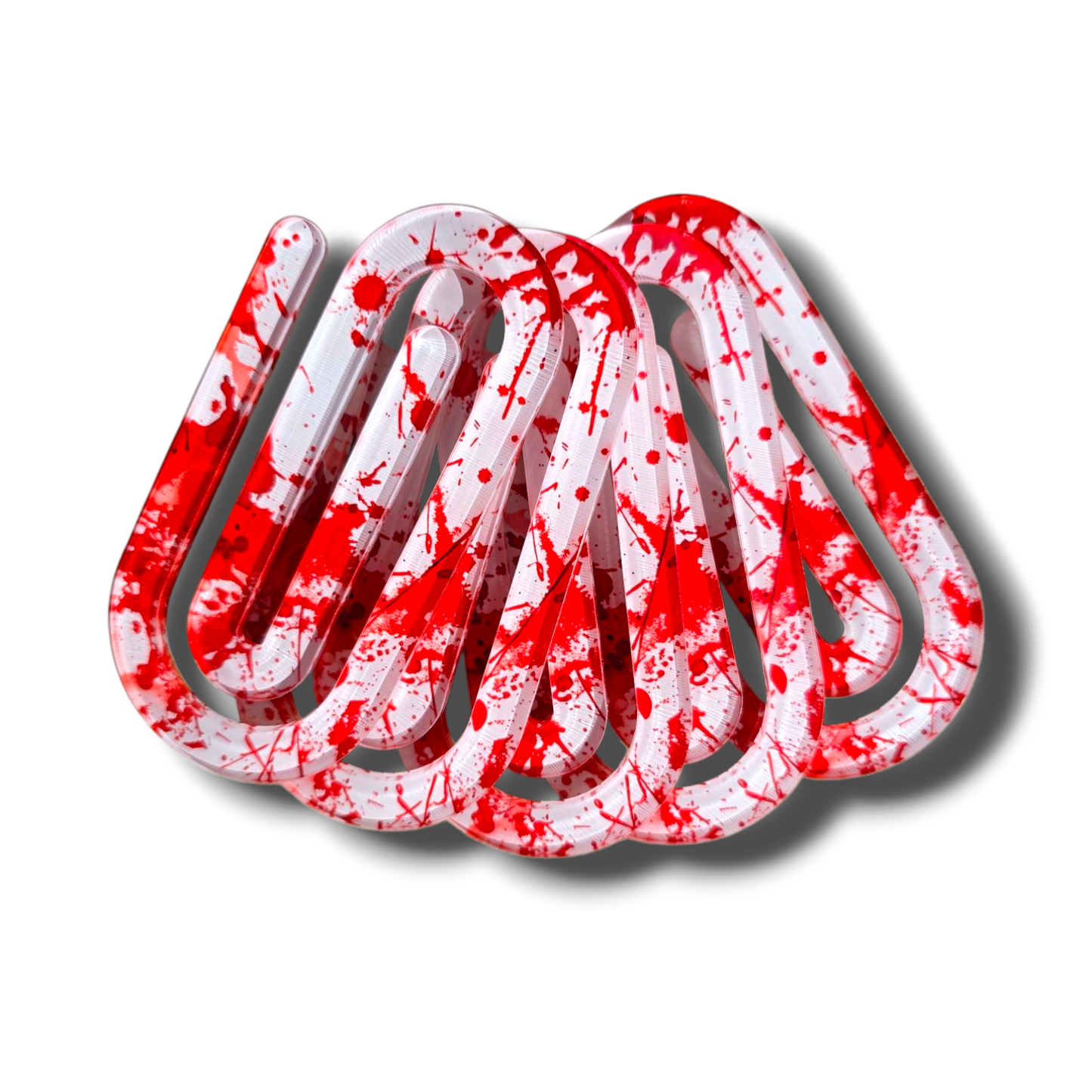 Blood Splat Jumbo Paperclip Bookmark