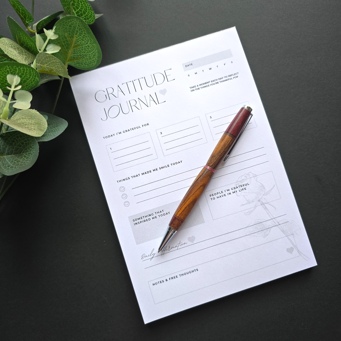 Gratitude A5 Notepad