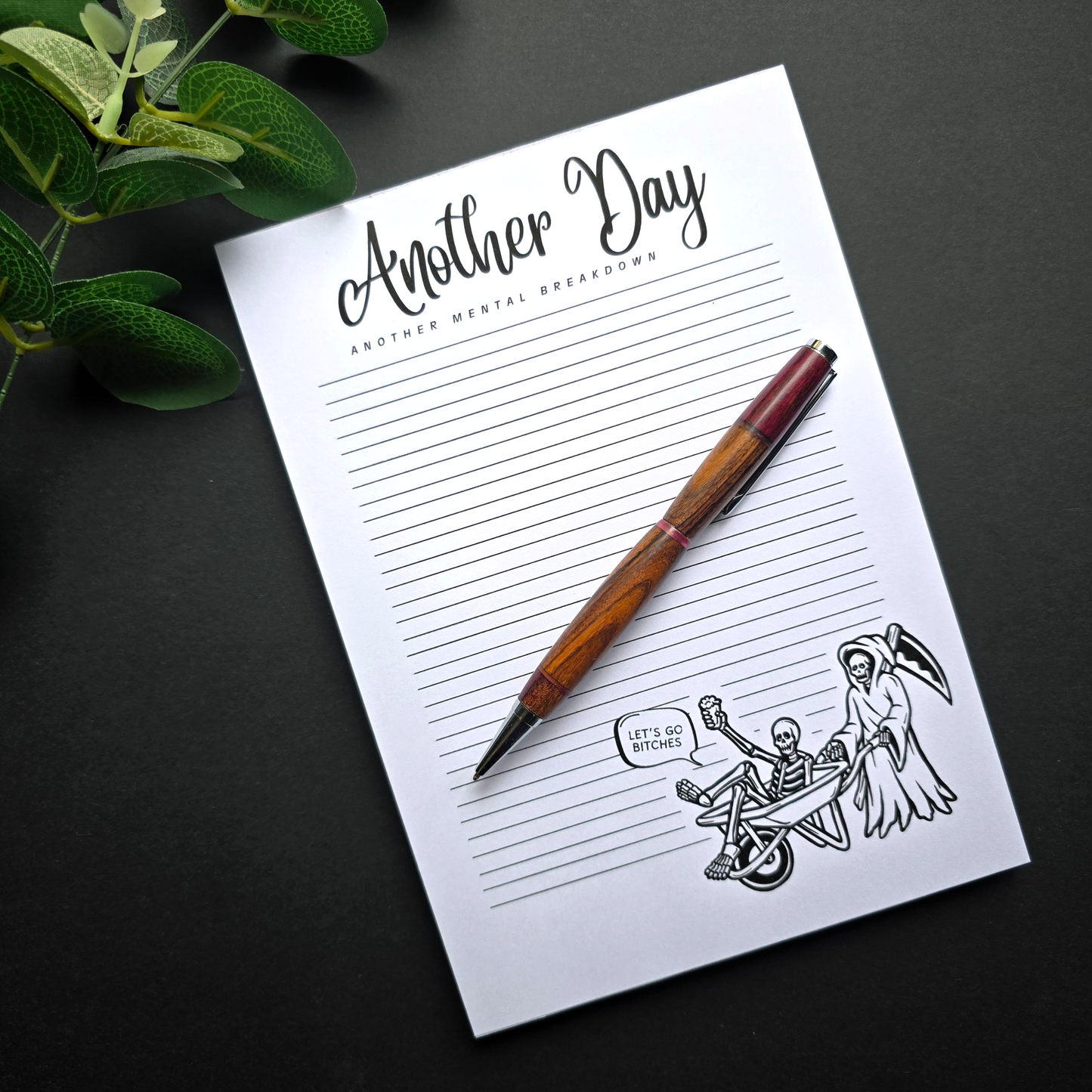 Mental Breakdown A5 Notepad