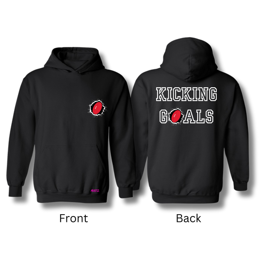 Kicking Goals Footy Hoodie (Variations)