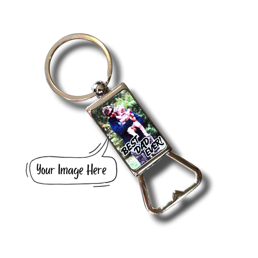 Custom Photo Metal Bottle Opener