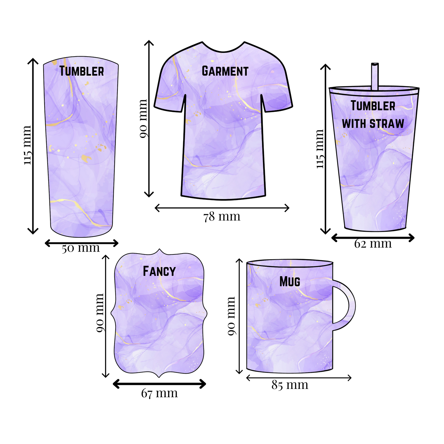 Custom Matte 350gsm Care Cards