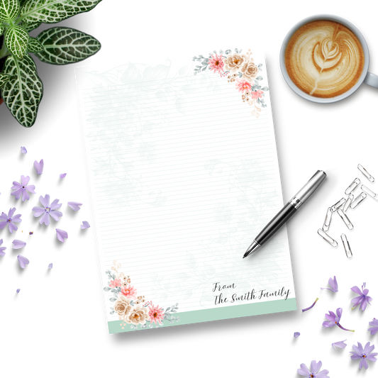 Custom A4 Signature Notepad (Style 1)