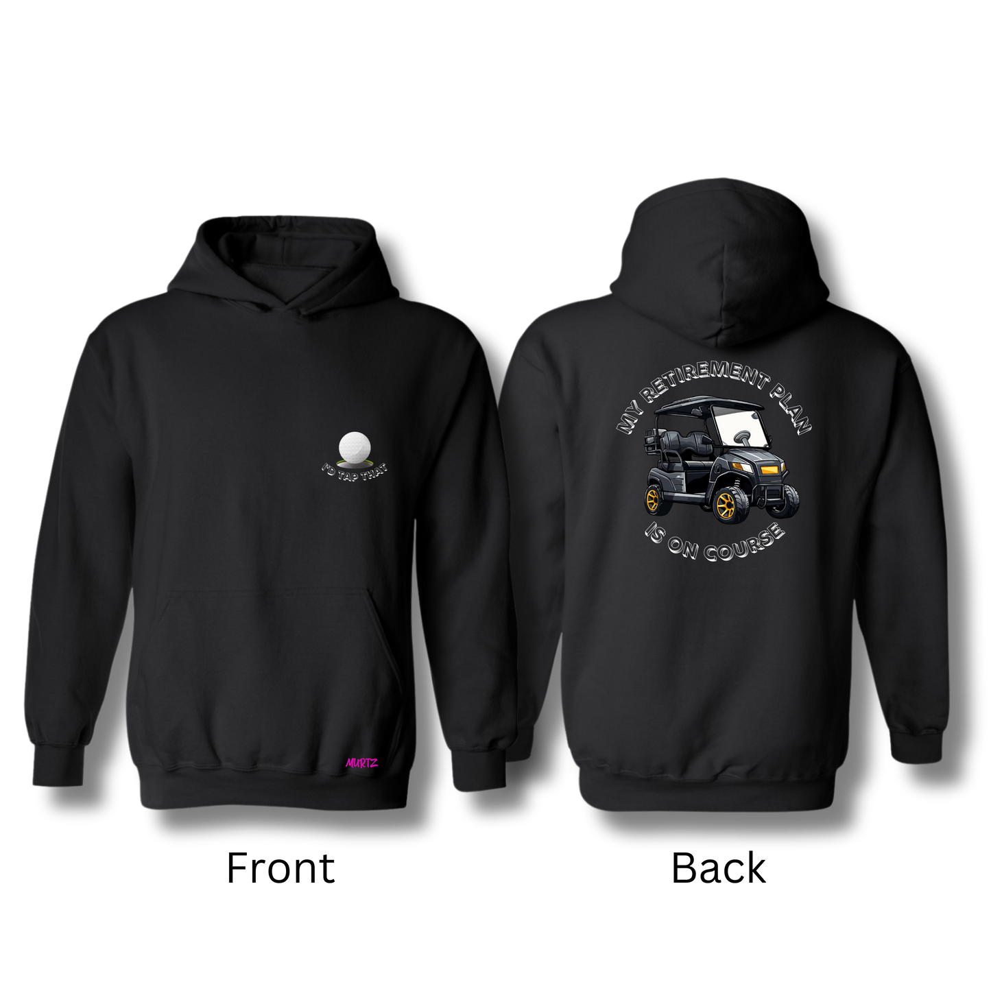 Golf Retirement Hoodie (Variations)
