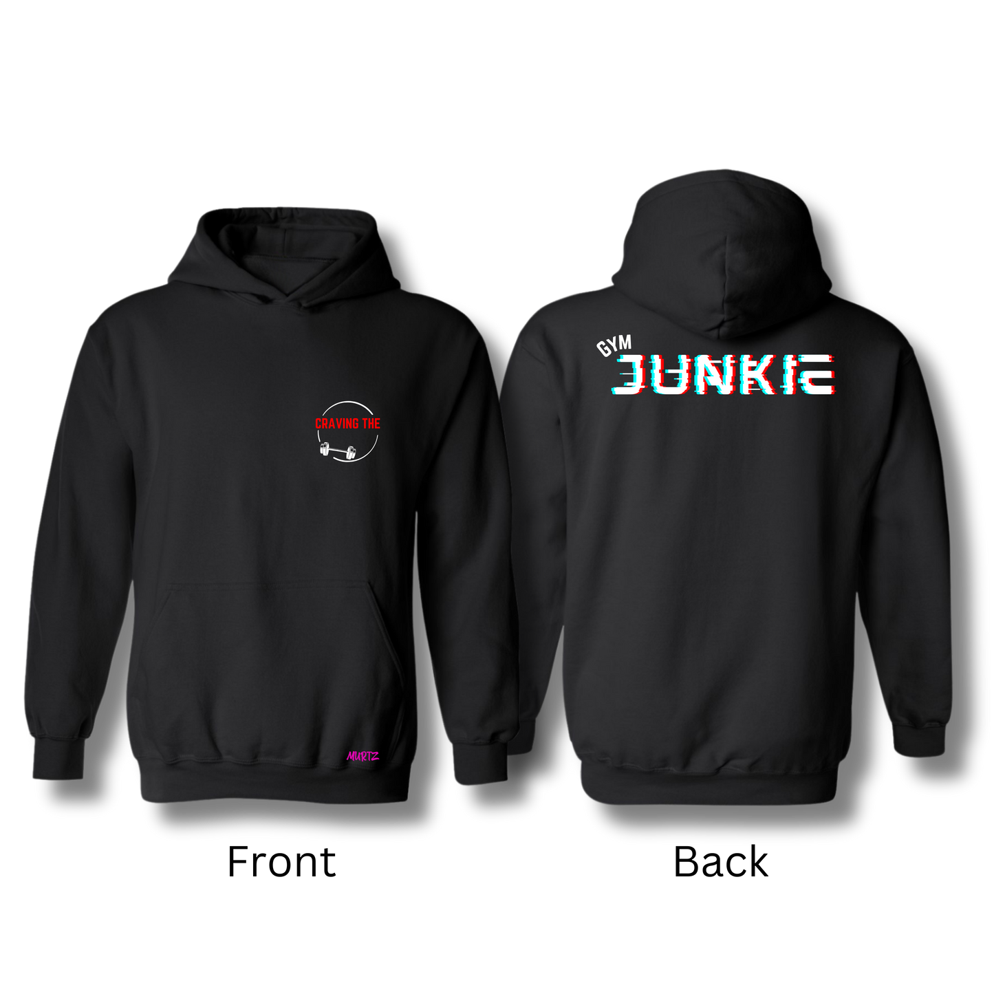 Gym Junkie Hoodie (Variations)