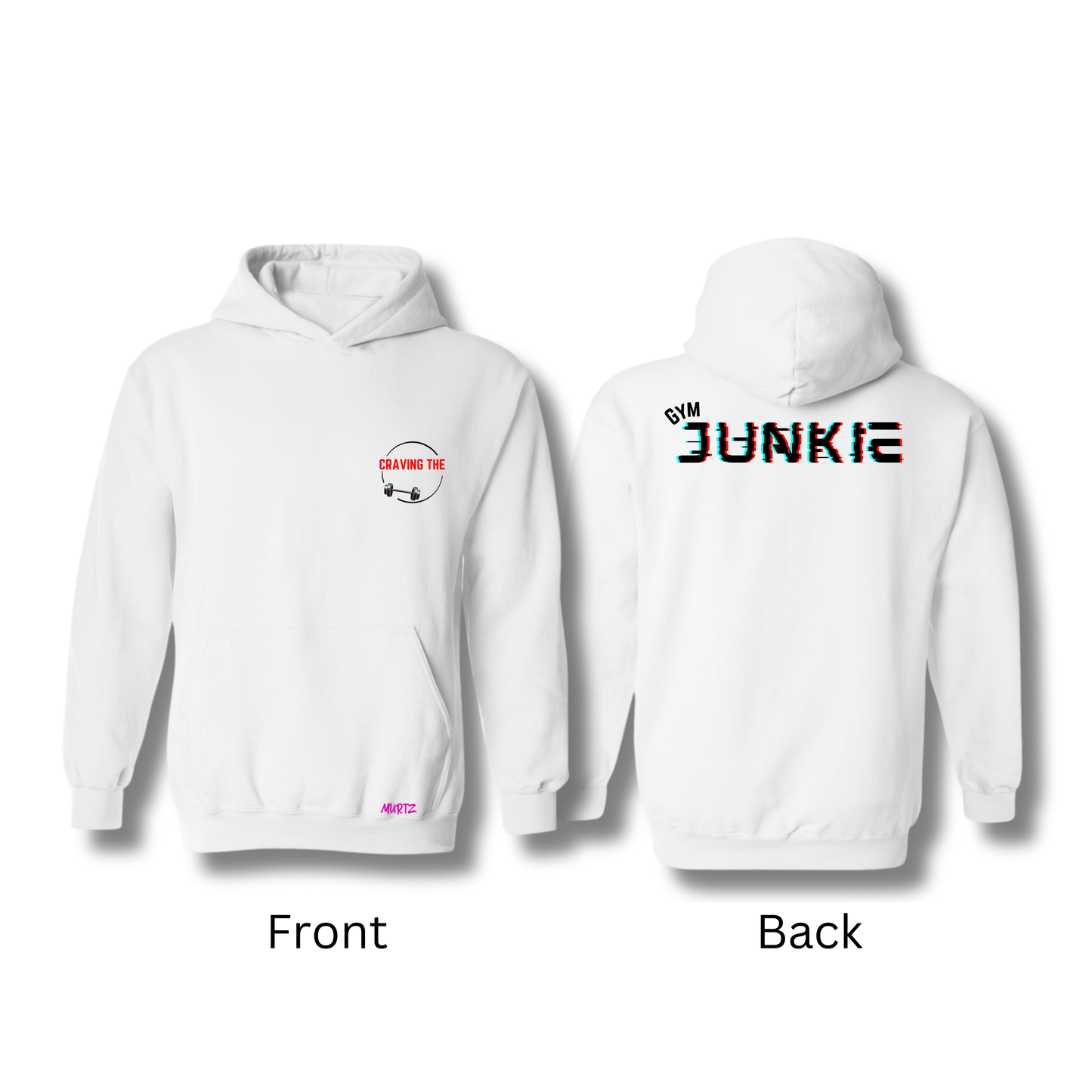 Gym Junkie Hoodie (Variations)