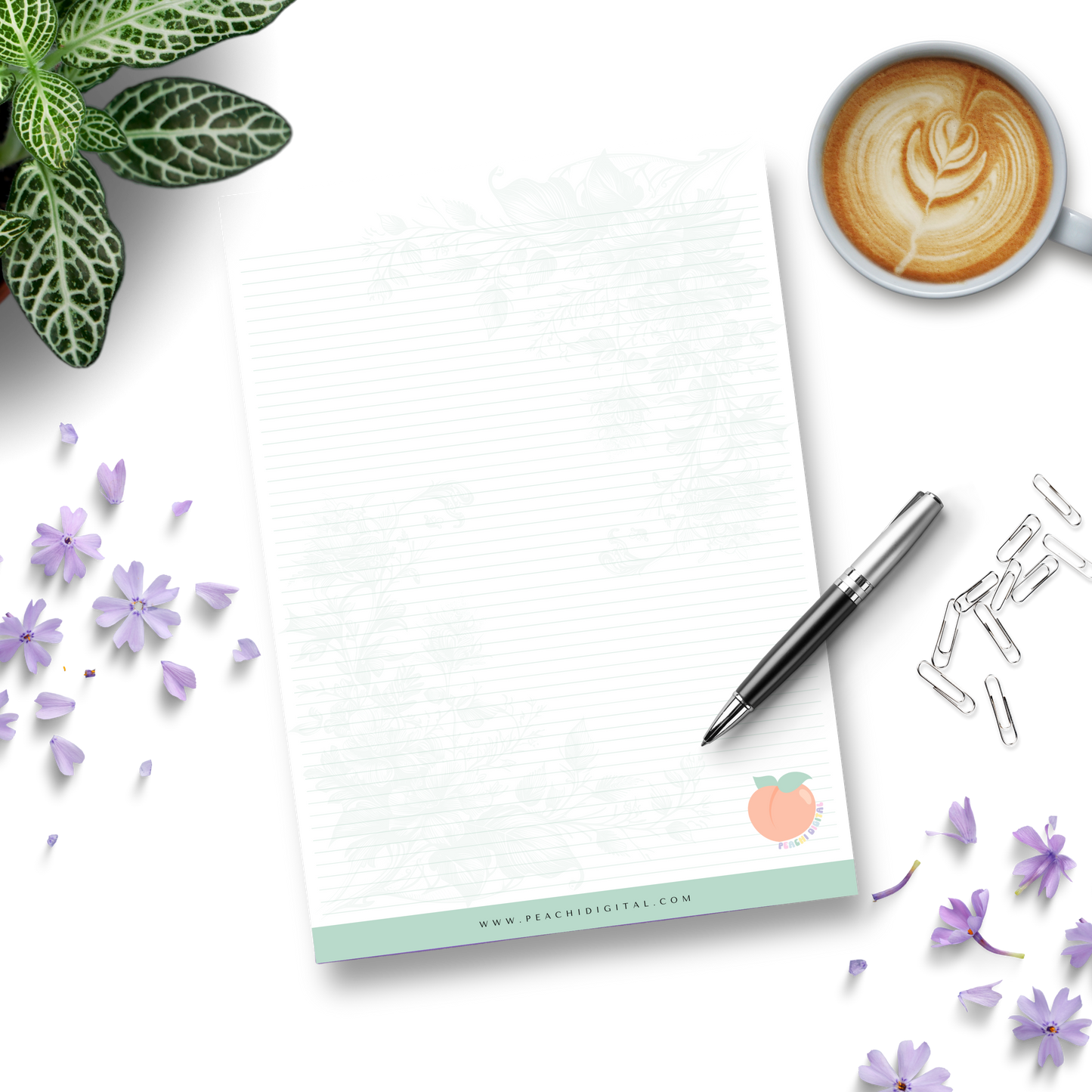 Custom A4 Logo Notepad