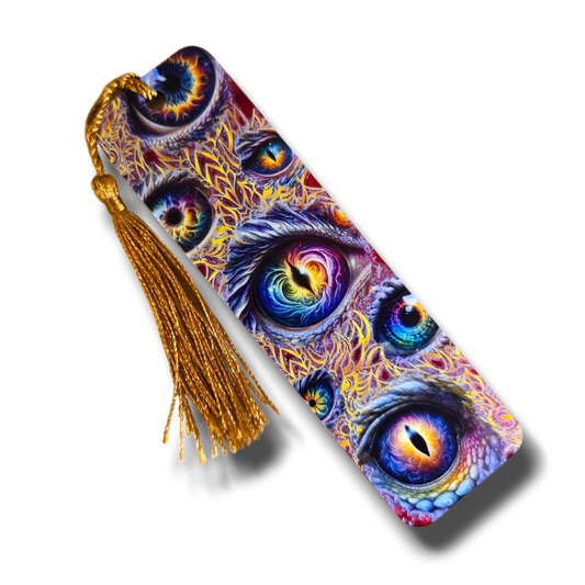 Luxe Dragon Eyes Bookmark