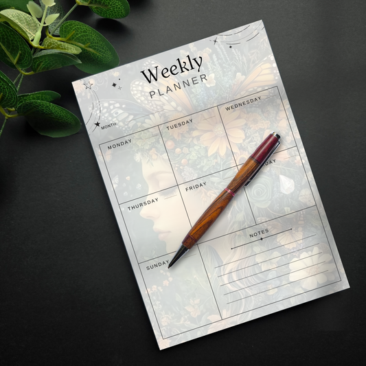 Weekly Planner Serenity A5 Notepad