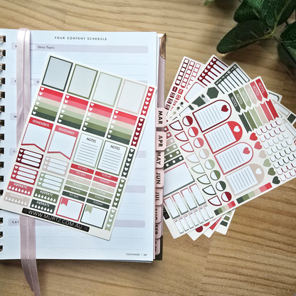 Watermelon A6 Journal & Planner Stickers