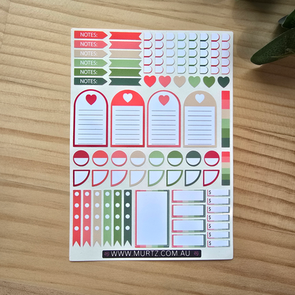 Watermelon A6 Journal & Planner Stickers