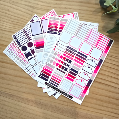 Berry A6 Journal & Planner Stickers