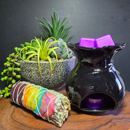 Black Rose Wax/Oil Burner