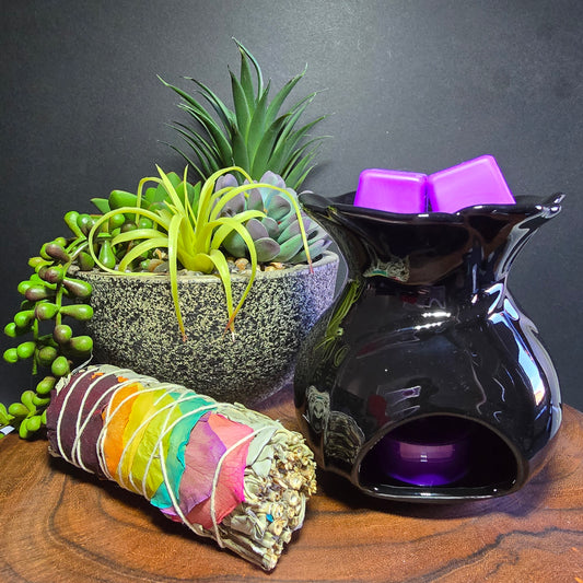 Black Rose Wax/Oil Burner