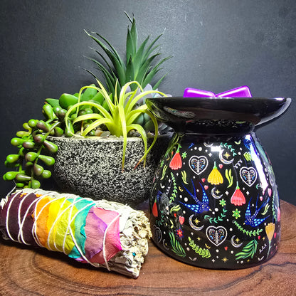 Midnight Bloom Wax/Oil Burner