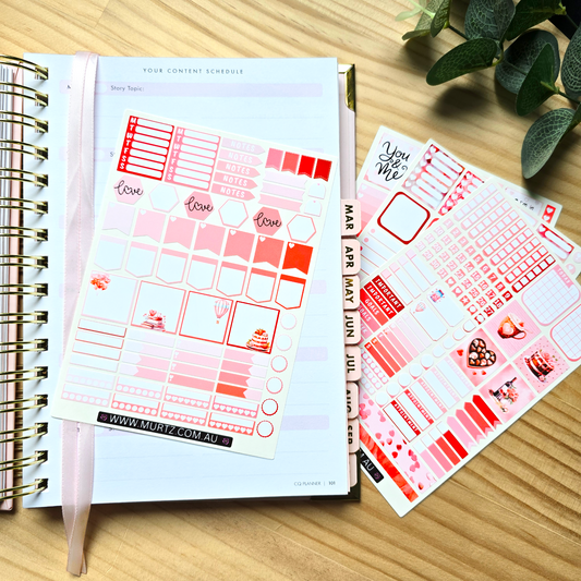 Love A6 Journal & Planner Stickers