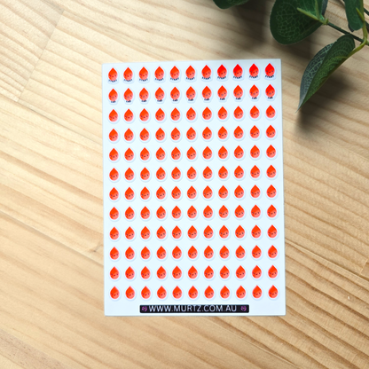 Period Tracker A6 Journal & Planner Stickers