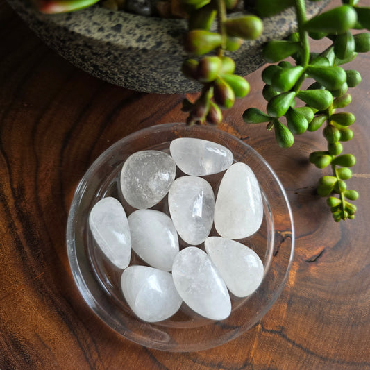Clear Quartz Tumble Stone