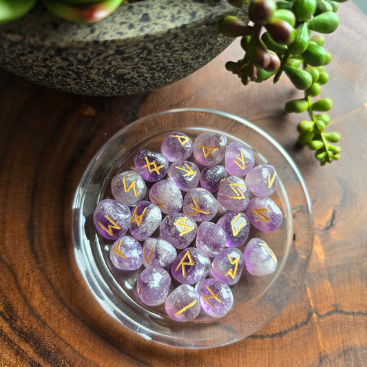 Amethyst Rune Set