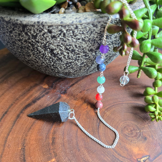 Nuumite Chakra Pendulum