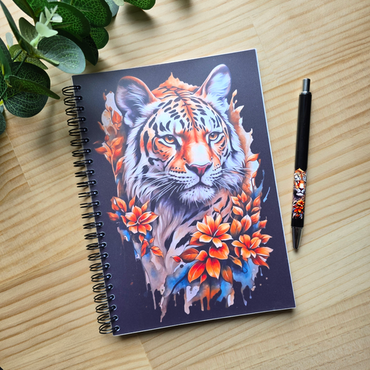 Tiger Handmade Notebook A5