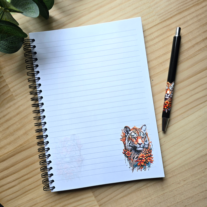 Tiger Handmade Notebook A5