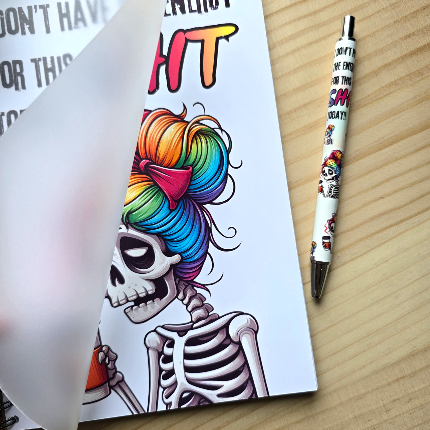 Don't Have The Energy Notebook A5