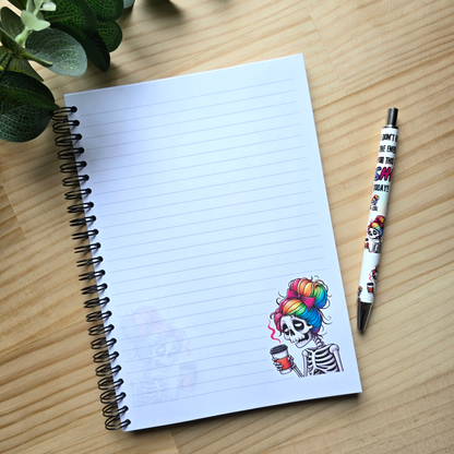 Don't Have The Energy Notebook A5