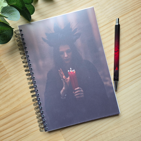 Candle Witch Notebook A5