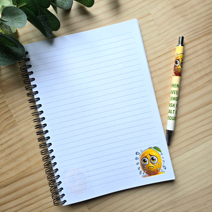 When Life Give You Lemons Notebook A5