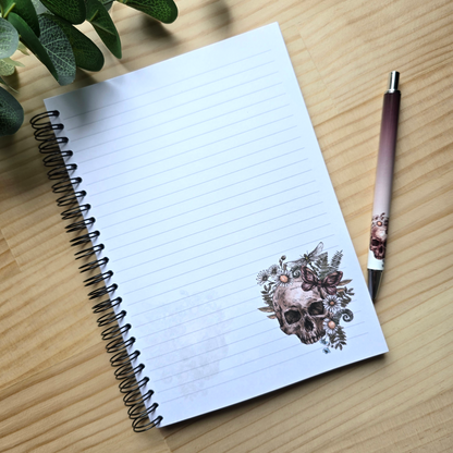 Skull Witch Notebook A5
