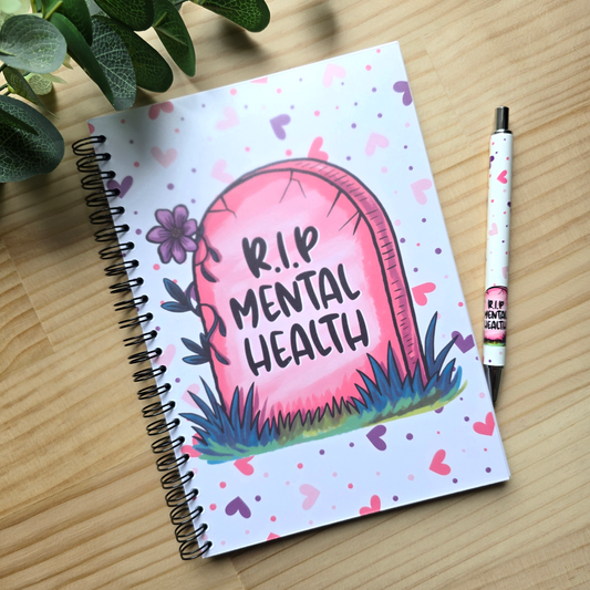 R.I.P Mental Health Notebook A5