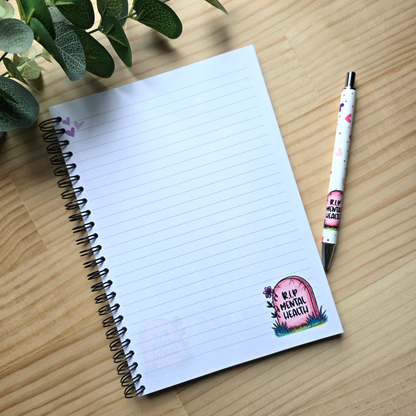R.I.P Mental Health Notebook A5