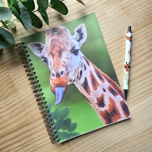 Giraffe Notebook A5