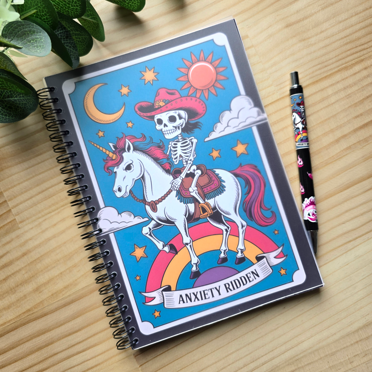 Anxiety Ridden Notebook A5