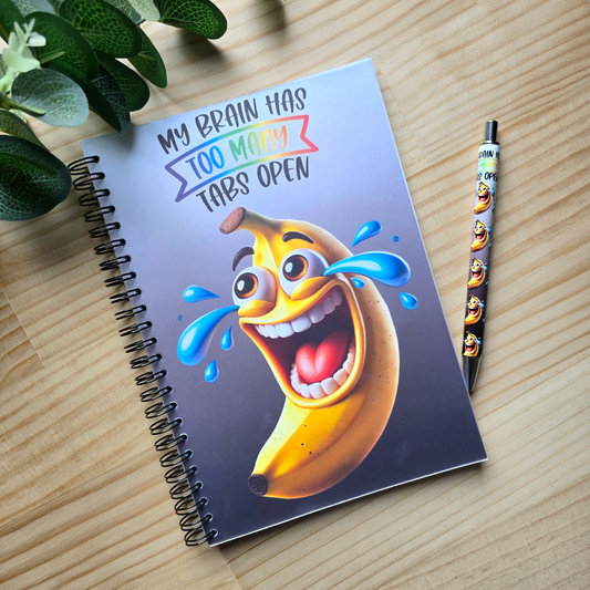 Too Many Tabs Notebook A5