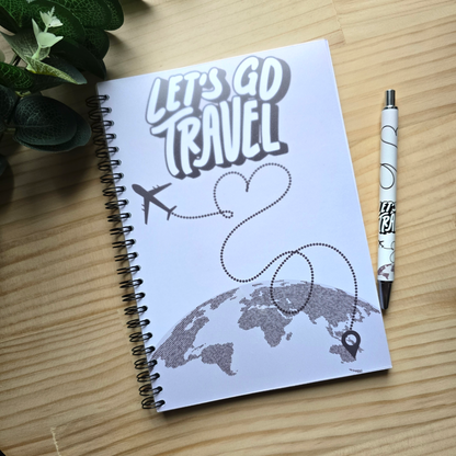 Let's Go Travel Notebook A5