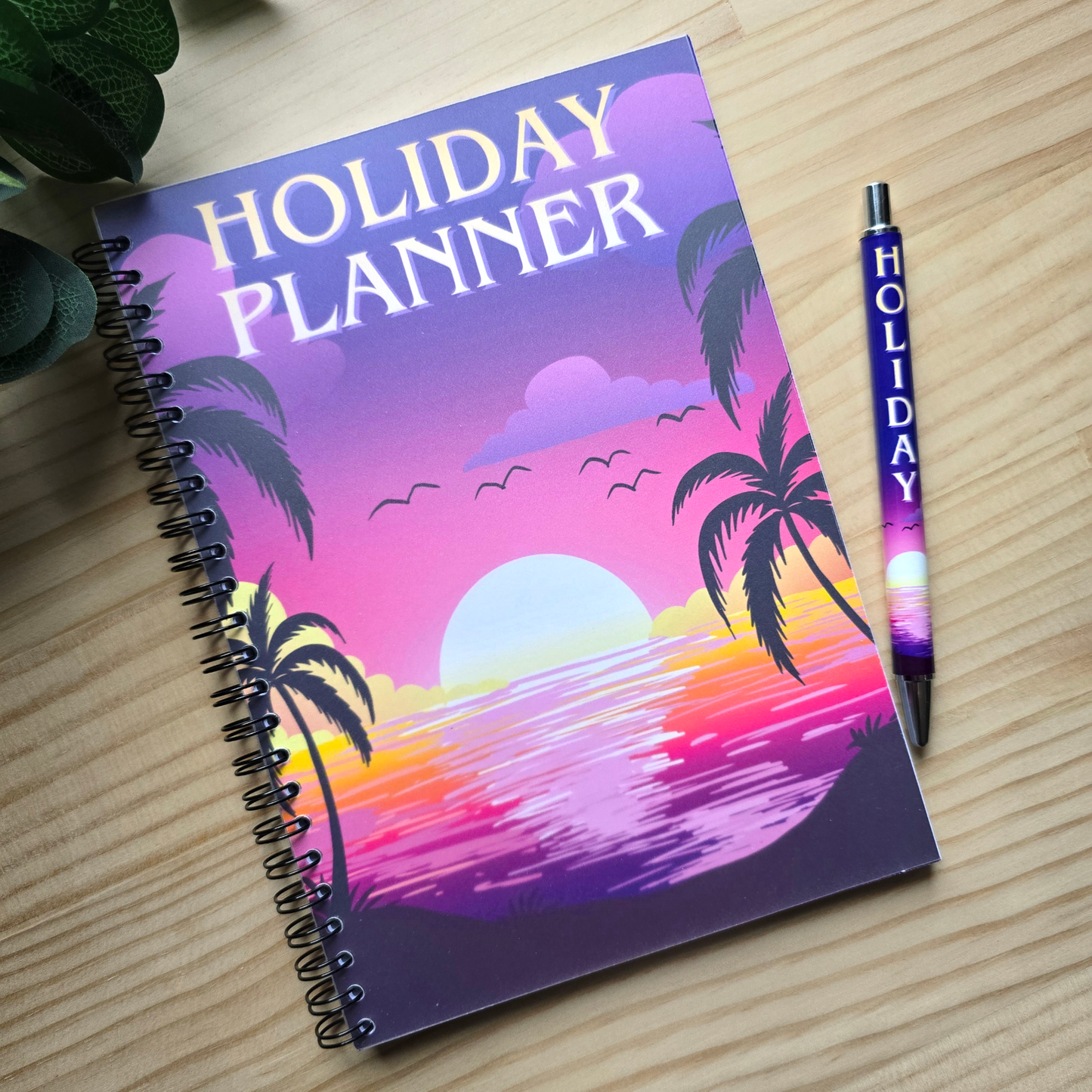 Holiday Planner Notebook A5
