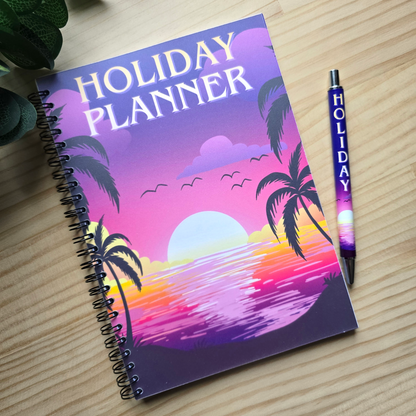 Holiday Planner Notebook A5