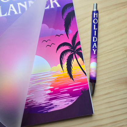 Holiday Planner Notebook A5