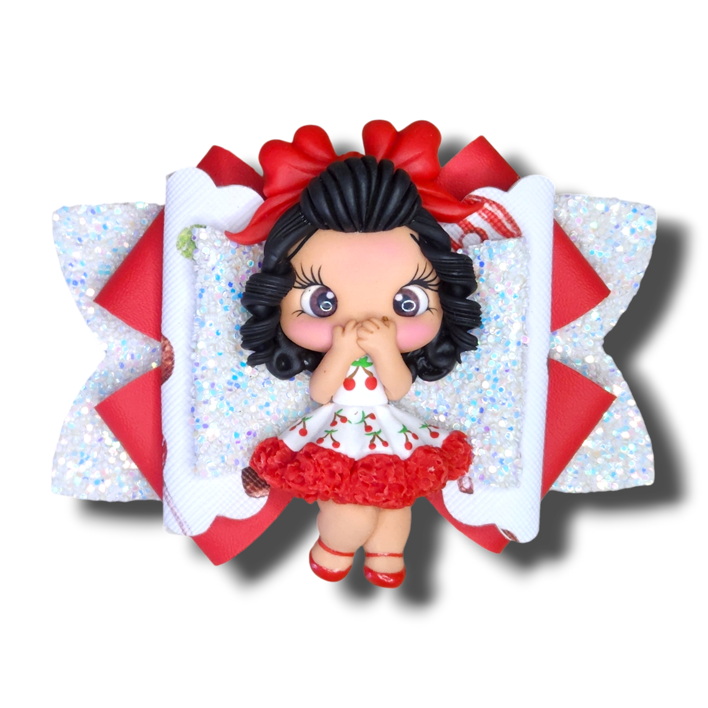 Cherry Clay Bow