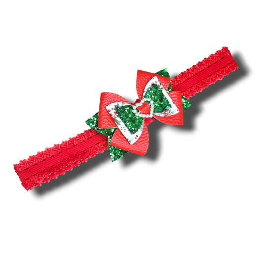 Xmas Holly Interchangeable Headband